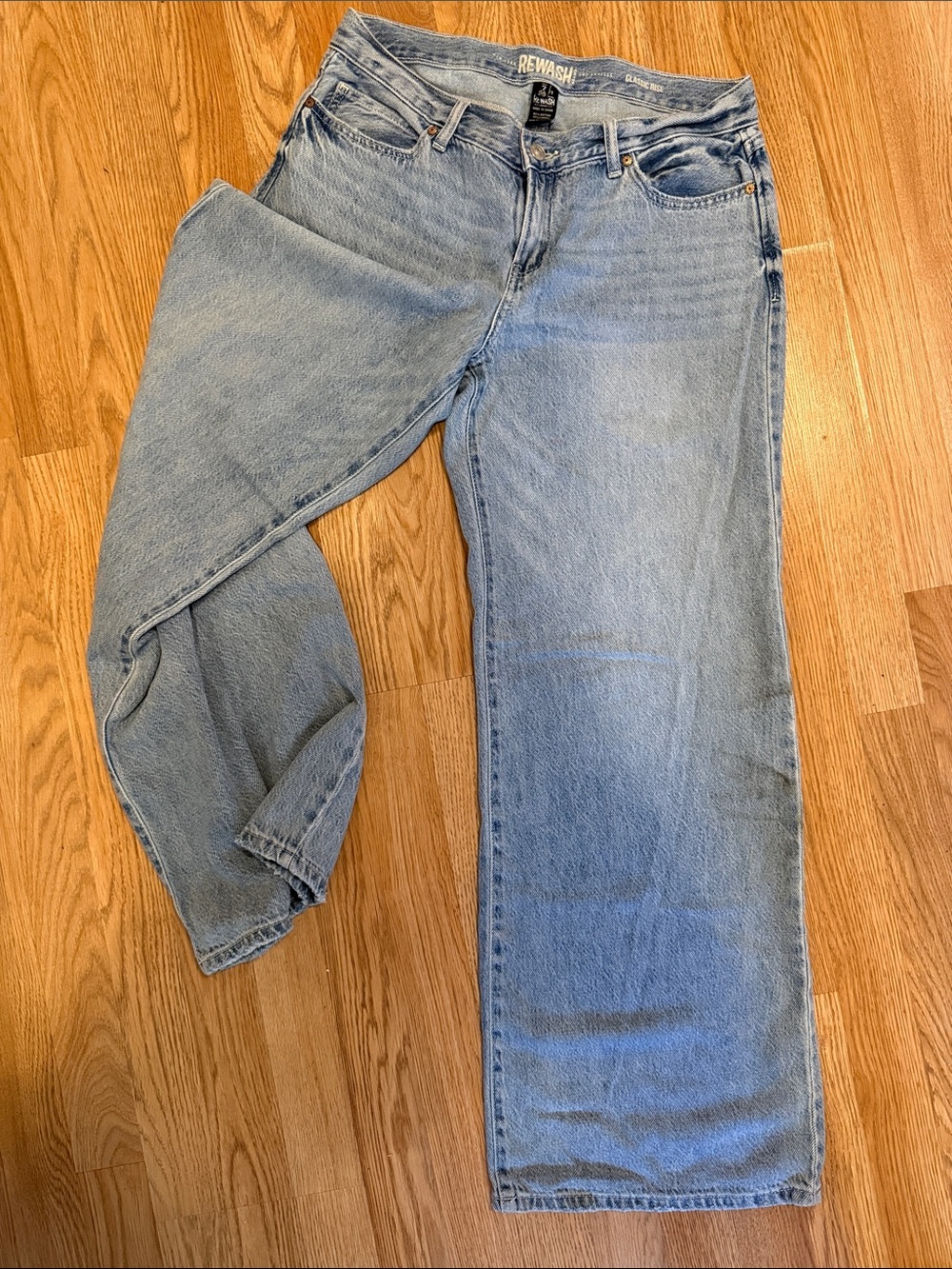 REWASH brand baggy jeans Classic fit 7/28